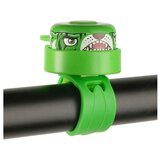  CrazySafety zvono za bicikl tigar zeleno | shoptok.hr