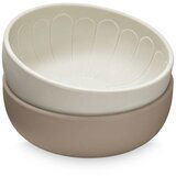 CamCam Copenhagen Bež silikonske dječje zdjelice u setu 2 kom ø 13,5 cm Earth – | shoptok.hr