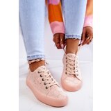 Big Star Openwork Sneakers JJ274059 Light pink | Shoptok.si