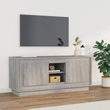 vidaXL TV omarica siva sonoma 102x35x45 cm inženirski les Cene