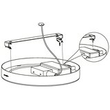 Eglo 99218 - led plafonsko svetlo fueva 5 LED/10,5W/230V | Eponuda.com