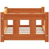  Krevet za psa Vosak smeđa 55 x 45 x 28 cm Čvrsto borovo drvo | shoptok.hr