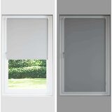 vidaXL Rolo zavjesa Blackout svijetlo siva 110x130 cm Širina tkanine | shoptok.hr