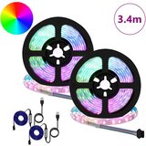  LED traka 4 pcs Crna i prozirna 170 x 0 8 x 0 3 cm | shoptok.hr
