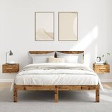  Zidni noćni ormarići 2 kom boja staro drvo 35 x 35 x 20 cm | shoptok.hr