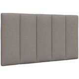 Maison Chic posteljno vzglavje - vzglavna omarica - vzglavna stranica taupe 80 cm blago, (21704008) | Shoptok.si