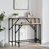 The Living Store Konzolna mizica 2 kosa sonoma hrast inženirski les - Konzolna Mizica, (21574989) | Shoptok.si