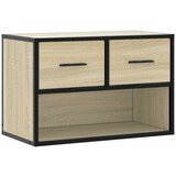 Maison Chic TV omarica - TV stojalo - Televizijska omarica sonoma hrast 60x31x39,5 cm inženirski les in kovina, (21698832) Cene