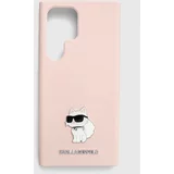 Karl Lagerfeld Etui za telefon S23 Ultra S918 roza barva