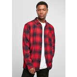 Urban Classics Oversized Plaid Grunge Shirt Black/Red Cijene