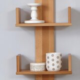 MID.YOU Stenski Regal Pepe, Bukev, Masivno, Naravna | Shoptok.si