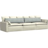  Jastučići za sofu 2 pcs Svijetlo siva 145 x 40 cm | shoptok.hr