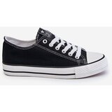 EVENTO Women's Classic Sneakers Black and White Ecoma | Shoptok.si