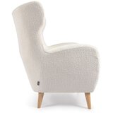Kave Home Bijela fotelja od bouclé tkanine Patio – | shoptok.hr