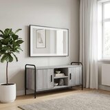  TV ormar 99 x 33 x 50 cm Siva Sonoma Konstruirano drvo Slike