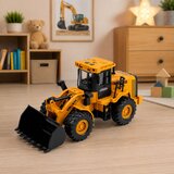  Construction Vehicle Excavator With Movable Bucket Lights Sounds Yellow 1:43 | Shoptok.si