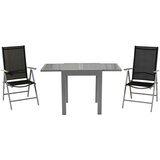 Gardenson Vrtni Set Amalfi, 3-Delno, Črna Cene