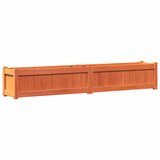 Maison Chic Vrtno cvetlično korito - Cvetlični Lonec voščeno rjavo 180x31x31cm trdna borovina, (21788684) Cene