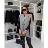Beloved Addyson poncho plašč siv | Shoptok.si
