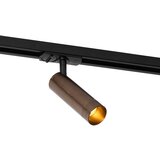 QAZQA Moderni reflektor temno bronaste barve za 1-fazni tirni sistem 35 mm - Iconic Jeana Luxe Cene