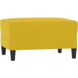  3-dijelni set sofa s jastucima žuti bar&amp;scaron;unasti Slike