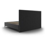 Mazzini Beds Tamno sivi tapecirani bračni krevet s prostorom za odlaganje s podnicom 140x200 cm Casey – | shoptok.hr