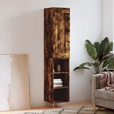 The Living Store Visoka omara dimljeni hrast 34,5x34x180 cm inženirski les - Visoka Omarica, (21429632) Cene