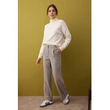 TRENDYOLMILLA ženske pantalone Twoaw26Pl00044, taupe-bež Cene