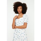 Trendyol White Balloon Sleeve Shirt Dress | shoptok.hr