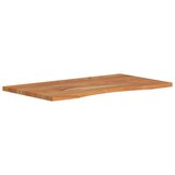 Stolna ploča 80x50x2,5 cm pravokutna od masivnog drva bagrema | shoptok.hr
