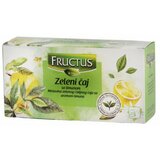 Fructus zeleni čaj sa limunom 30g kutija Cene