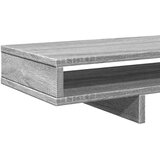 vidaXL Stojalo za zaslon siva sonoma 100x27x15 cm inženirski les | Shoptok.si