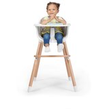 Kinderkraft Stolček za hranjenje SIENNA siv | Shoptok.si