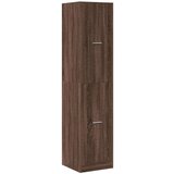 vidaXL Ormarić za lijekove boja smeđeg hrasta 40x41x174,5 cm drveni | shoptok.hr