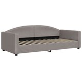  Dnevni krevet na razvlačenje smeđesivi 90 x 200 cm od tkanine | shoptok.hr