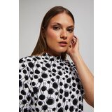 Moodo Turtleneck blouse with pattern | shoptok.hr