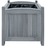 vidaXL vrtna visoka greda 2 kosa 30x30x30 cm trden les jelke | Shoptok.si