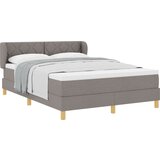 vidaXL Posteljni Box s Posteljo v Taupe - 160x200 cm, (22080859) | Shoptok.si