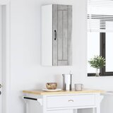  Ormar za Zid LUCCA Betonska siva 30 x 31 x 80 cm | Eponuda.ba