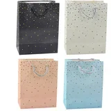 Bag With Gold Dots 23 x 18 x 10.5 cm