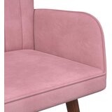 SOFA za dvije osobe Ružičasta 115 x 61 x 87 cm Baršun | shoptok.hr