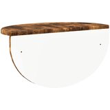  Polica na zidu Zidne 2 pcs Dimljeni hrast 48 x 24 x 24 cm | shoptok.hr