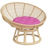  Okrugli jastuk ružičasta Ø 60 x 11 cm od tkanine Oxford | shoptok.hr