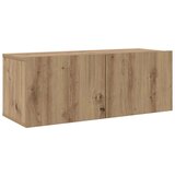 vidaXL Set TV komoda s ladicama s policom Zidne Ostalo s pohranom 4 pcs hrast artisan 30.5 x 30 x 90 cm | shoptok.hr