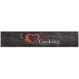 Kuhinjski tepih perivi s natpisom Cooking 60x300 cm baršunasti | Eponuda.ba