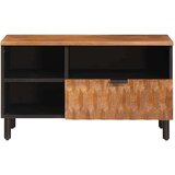 TV ormar Finš acacije smeđa 80 x 33 5 x 46 cm Čvrsto drvo manga | shoptok.hr