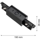  Argon 4364 - Ravan konektor za svetiljke u šinskom sistemu | Eponuda.com
