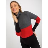RELEVANCE Blouse-RV-BZ-8465-1.86P-grey-black | Shoptok.si
