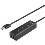 Y-3089V01 interface hub USB 3.2 Gen 1 (3.1 Gen 1) Type-A 5000 Mbit /s Black