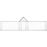  Kokošinjac od pocinčanog čelika 5 x 1 x 1,5 m | shoptok.hr